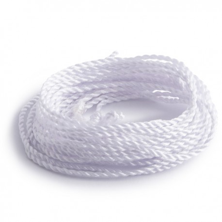 Strings 100% Nylon: White