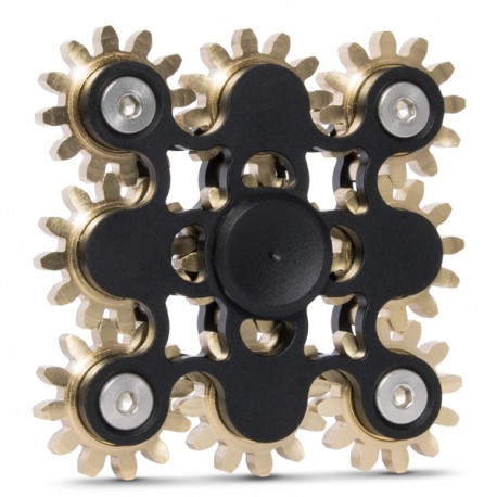 Fidget Spinner Nine Gear Square Pattern Hand Spinner ADHD EDC Toys 