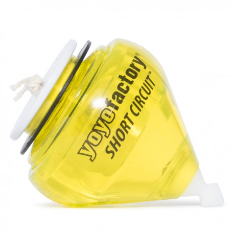 Short Circuit Spin Top Yellow Translucent From The YoYoFactory