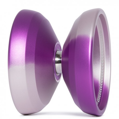 C3YoYoDesign Radius Purple/ Silver Fade