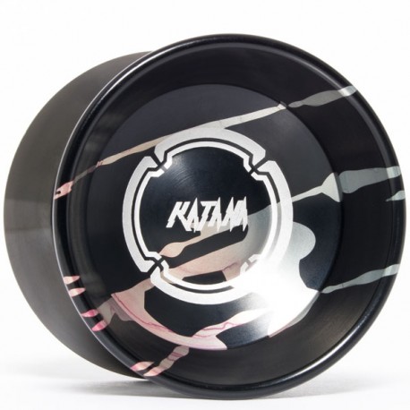 Magicyoyo Katana Black w/ Fade Splash - Black Rings