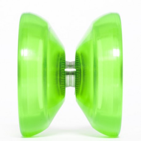 C3yoyodesign Speedaholic Translucent Green PERFIL