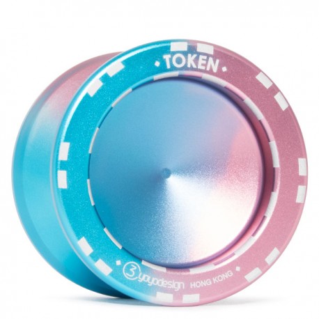 C3yoyodesign Token 2018 Blue / Pink Fade