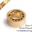 YoYoApartment Gold Plated Concave 10 BallBearing