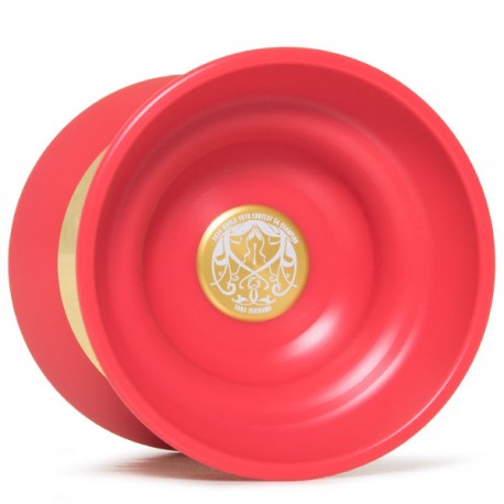 C3yoyodesign IX Red / Gold Rings