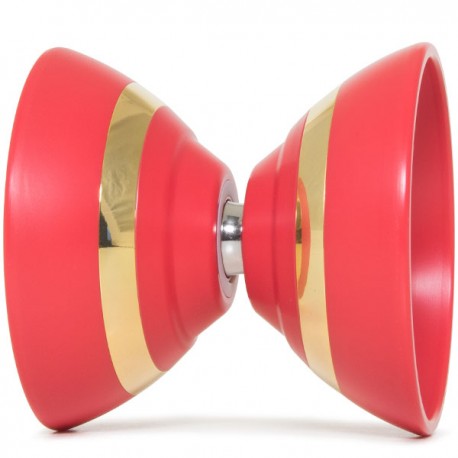 C3yoyodesign IX Red / Gold Rings