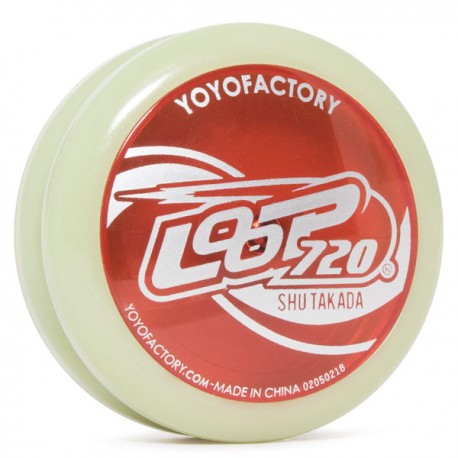 YoYoFactory Loop 720 Glow body / Red cap