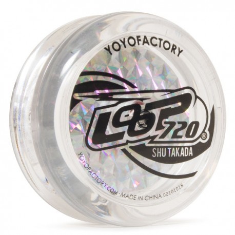 YoYoFactory Loop 720 Clear w/ Glitter