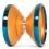 YoYoFactory Bi-Metal Shutter Orange / Blue Rims