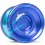 YoYoFactory Shutter Wide Angle Blue/Aqua Splash w/Aqua Rims