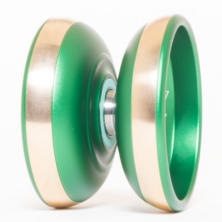 Dressel Designs KANTO Green w/Brass rings