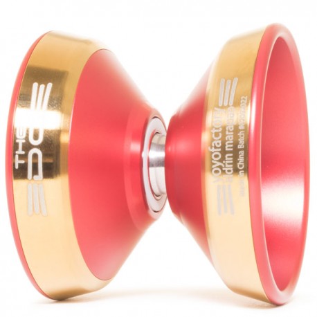 YoYoFactory Edge 2022 Red / Gold Rings