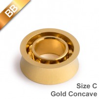 BB Gold Concave 10 BallBearing Size C